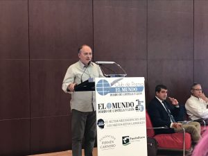 Pepe Álvarez, Secretario General #UGT, clausura #ClubPrensaMundoCyL El Sector Multiservicios ante los nuevos retos laborales #PrecarioNo