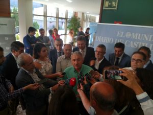 Pepe Álvarez, Secretario General #UGT, clausura #ClubPrensaMundoCyL El Sector Multiservicios ante los nuevos retos laborales #PrecarioNo
