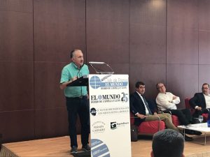 Pepe Álvarez, Secretario General #UGT, clausura #ClubPrensaMundoCyL El Sector Multiservicios ante los nuevos retos laborales #PrecarioNo