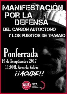 por la defensa del carbón