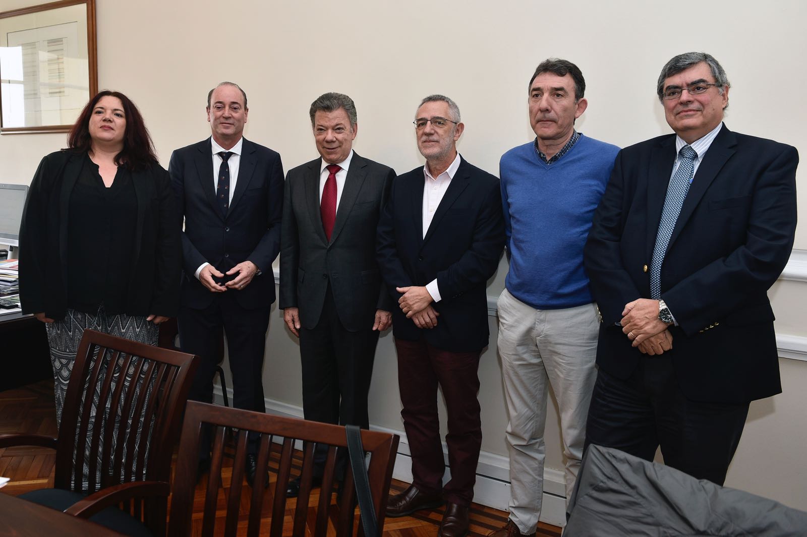 >Representación de la Mesa de Diálogo Social en Colombia