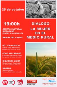 UGT promueve una jornada para dar visibilidad a las mujeres rurales en la provincia de Valladolid