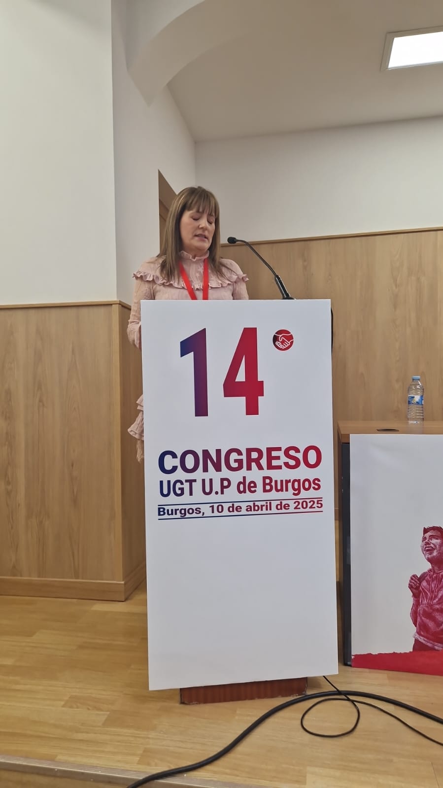 Sara Gil, elegida secretaria general de UGT Burgos