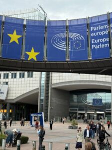 Visita a Bruselas del secretario general de UGT Castilla y León, Óscar Lobo