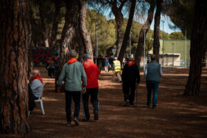 Los mayores de la UJP de UGT Castilla y León en la Fundación Eusebio Sacristán